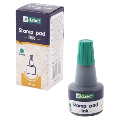 Tusz do stempli D.RECT zielony 30ml