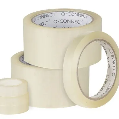 Taśma maskująca lakiernicza 38mmx40m Q-Connect jasnożólta