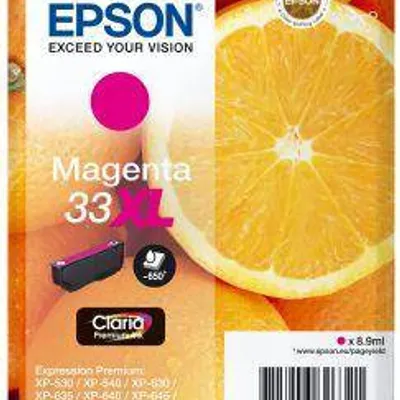 Tusz oryginalny EPSON t3363 c13t33634012 magenta 8,9 ml