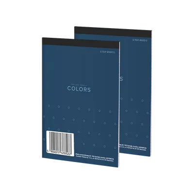 Blok biurowy a7 TOP 2000 colors 400169236 kratka 70g/m2 100kart