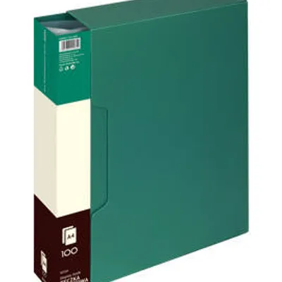 Album ofertowy a4 Grand 9010 120-1829 zielony pvc 100 kieszeni