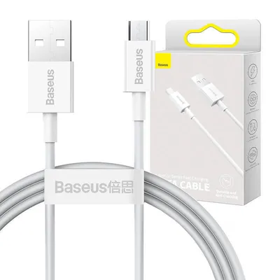 Kabel usb do micro usb Baseus superior series, 2a, 1m (biały)
