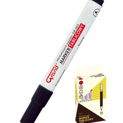 Marker suchościeralny Grand gr-003 160-1308 czarny okrągła 1.0-3.8 mm