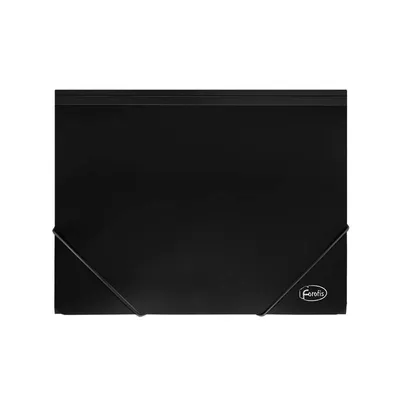 Teczka z gumką a4 FOROFIS 91154 czarna pp 0.5mm