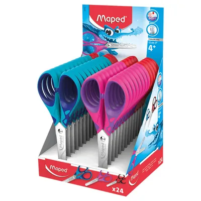 Nożyczki MAPED essentials pulse soft szkolne 13 cm
