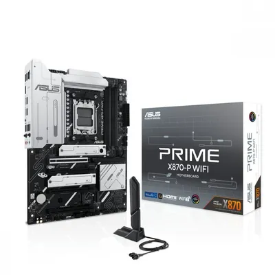 Asus płyta główna prime x870-p wifi am5 4 ddr5 hdmi/usb-c