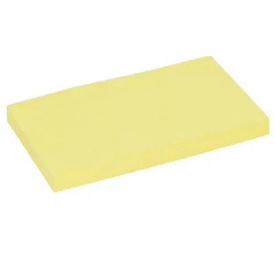 Karteczki samoprzylepne 75x125mm Eagle 13050/d655 150-1138 żółte 100kart