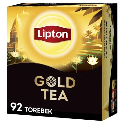 Herbata czarna LIPTON gold tea 92 torebki