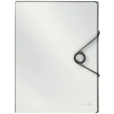 Teczka z gumką a4 LEITZ solid 45681001 biała pp 30mm