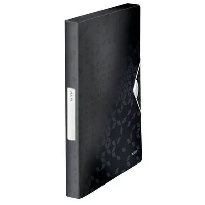 Teczka z gumką a4 LEITZ wow 46290095 czarna pp 30mm
