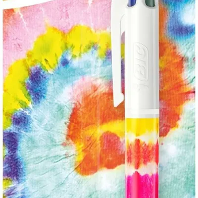 Długopis BIC 4 colours decors 503806 czterokolorowy 1.0mm blister