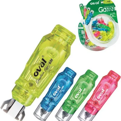 Korektor w taśmie 5mmx6m Oval qfn-506/jb7 160-2222