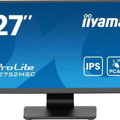 Iiyama monitor 27 cali t2752msc-b1ag 10 pkt. poj,ips,hdmi,dp,2x1w,7h,2xusb, 400cd/m2,ag-(anti glare)