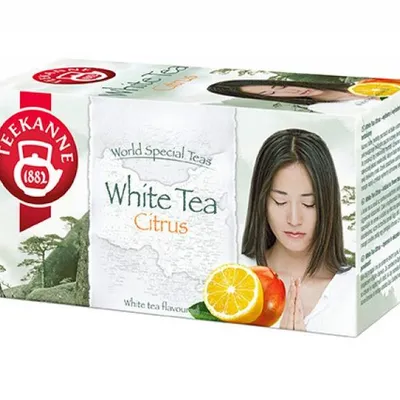 Herbata TEEKANNE white tea citrus 20 torebek