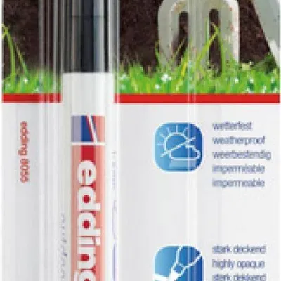 Marker odporny na warunki atmosferyczne blister EDDING 8055 czarny 1-2 mm