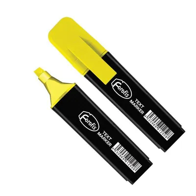 Zakreślacz 1-5mm FOROFIS 91250 żółty ścięta