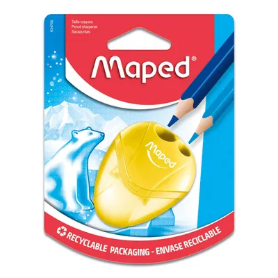 Temperówka MAPED igloo 2 otwory blister