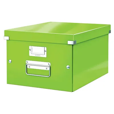 Pudełko do przechowywania 281x370x200mm LEITZ click & store wow 60440054 zielony