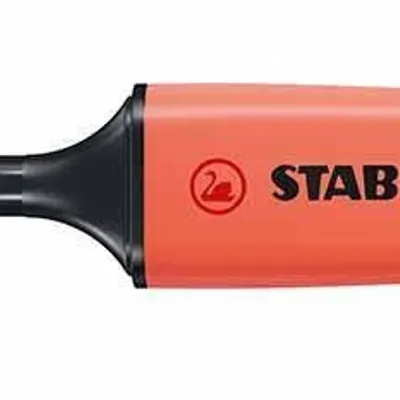 Zakreślacz STABILO boss 70/140 czerwony pastel 2-5mm