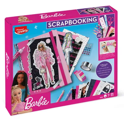 Zestaw do scrapbookingu Maped Creativ barbie