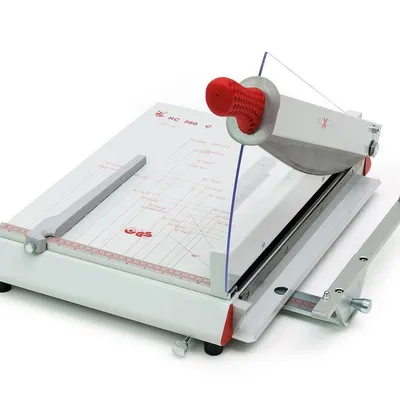 Gilotyna z automatycznym dociskiem a4 ARGO rc 380 c 510083 50ark