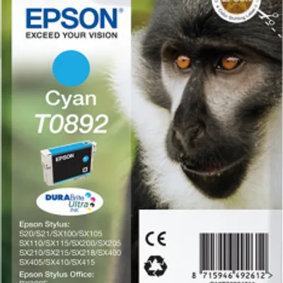 Tusz oryginalny EPSON t0892 c13t08924011 cyan 3,5 ml