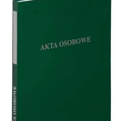 Teczka do akt osobowych VAUPE 030/06 zielona 2r/20mm