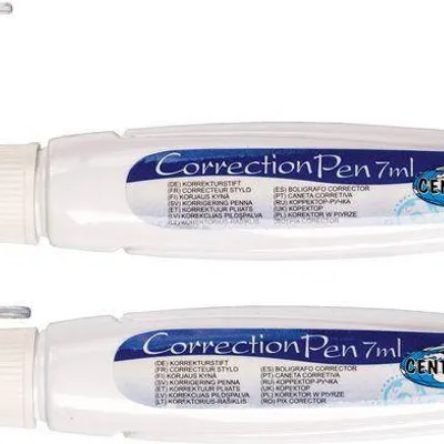 Korektor w długopisie 7ml CENTRUM 80110 metalowa
