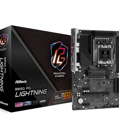 Asrock płyta główna b650 pg lightning am5 4ddr5 hdmi m.2 atx