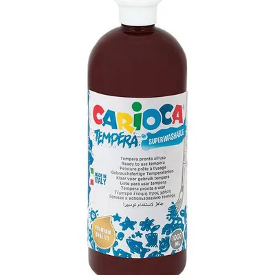 Farba tempera Carioca ko030/06 170-1441 1000ml brązowa