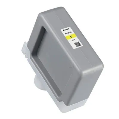 Canon oryginalny ink / tusz pfi1100y, yellow, 160ml, 0853c001, CANON imageprograf pro-2000, 4000, 4000s, 6000, 6000s