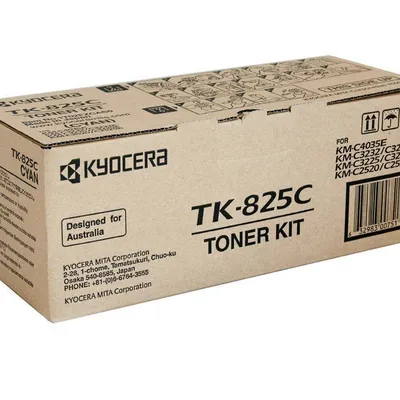 Toner oryginalny KYOCERA-MITA tk825c 1t02fzceu0=tk825c cyan 7000 stron