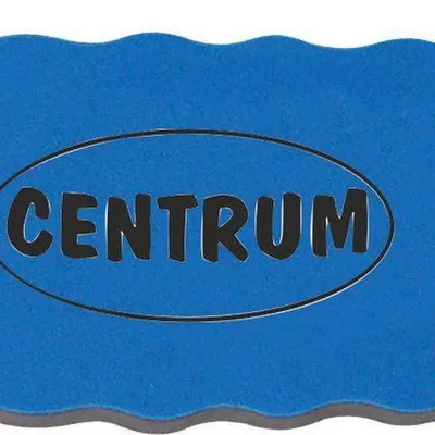 Gąbka do tablic magnetyczna 120x60x20mm CENTRUM 83074 mix