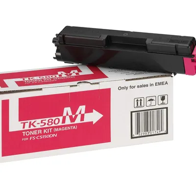 Toner oryginalny kyocera tk580m tk580m=1t02ktbnl0 magenta 2800 stron