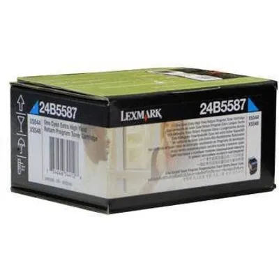 Toner oryginalny LEXMARK 24b5587 cyan 3000 stron