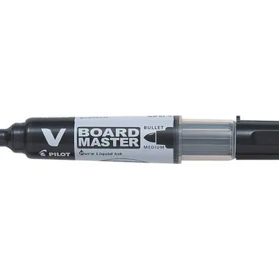 Marker suchościeralny PILOT v board master wbma-vbm-m-b-bg czarny okrągła