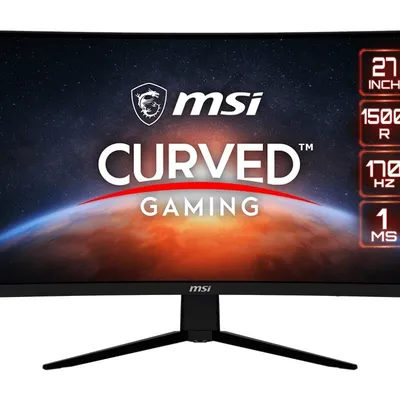 Msi monitor 27 cali g273cq led/qhd/curved/170hz/czarny