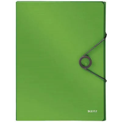 Teczka z gumką a4 LEITZ solid 45681050 zielona pp 30mm