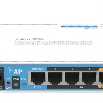 Mikrotik punkt dostępowy n300 2.4ghz 5fe rb951ui-2nd