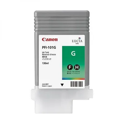 Canon oryginalny ink / tusz pfi101g, green, 130ml, 0890b001, CANON ipf-5000