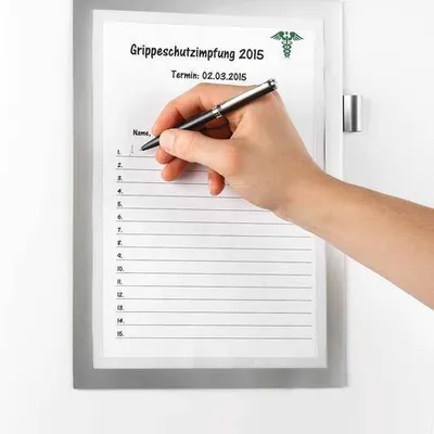 Ramka samoprzylepna a4 DURABLE duraframe note 499323 srebrna 1szt