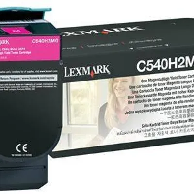 Toner oryginalny LEXMARK c540h2mg magenta 2000 stron