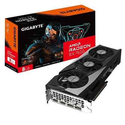 Gigabyte karta graficzna radeon rx 7600 gaming oc 8g gddr6 128bit 2dp/2hdmi