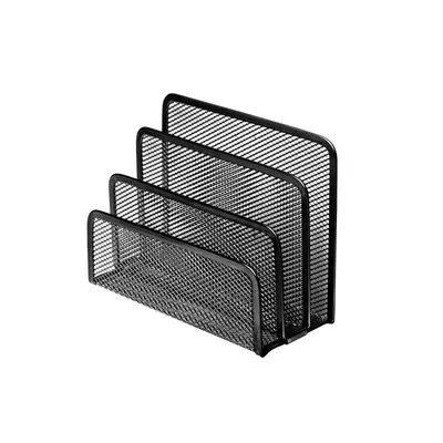 Przybornik na dokumenty 17 /8x7 /6x12cm FOROFIS 91320 czarny metalowy