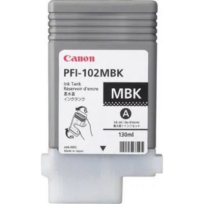 Tusz oryginalny CANON pfi102mb 0894b001 matte czarny 130 ml