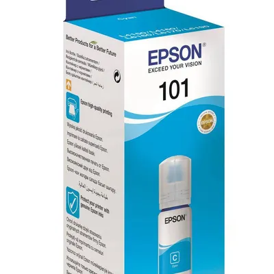 Tusz oryginalny EPSON 101 t03v24a c13t03v24a cyan 70 ml