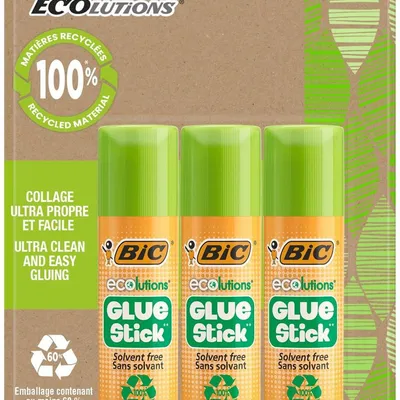 Klej w sztyfcie BIC ecolutions glue stick 9245611 8g 3szt