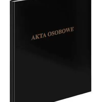 Teczka do akt osobowych VAUPE 030/02 czarna 2r/20mm