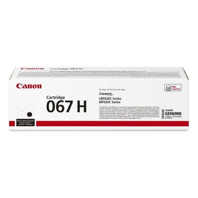 Canon oryginalny toner 067 h bk, black, 3130s, 5106c002, CANON lbp631cdw, lbp633cdw, mf651cw, mf655cdw, mf657cdw, o