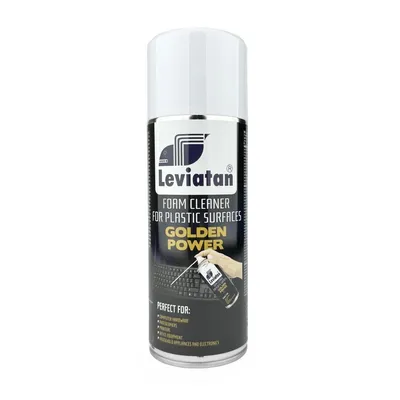Pianka czyszcząca do plastiku golden power LEVIATAN 400ml